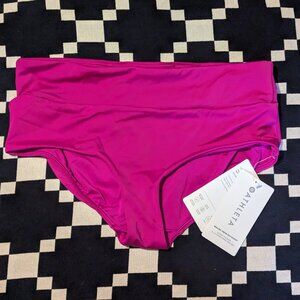 Athleta Malibu Swim Boyshort NWT // Pink Electric Fuschia // Medium